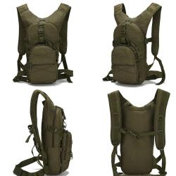 ZF295 Outdoor Oxford Backpack Safety Reflective Sports Shoulder Bag Water Bag Travel Cycling Hiking Climbing Bag Travel