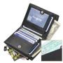 ZR147 Men's New Wallet Fashion Short Zipper Zero Wallet Open Wallet Multi-card Card Bag Gift for Father and Friend