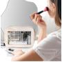 KBW732 Makeup Bag for Women Clear Cosmetic Bags Travel Toiletry Organizer Cute Makeup Case Bag Accessories with Clear Window