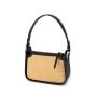 Custom Mini Purses And Handbags Napa Leather And Straw Woven Shoulder Bags Fashion Classic Style Beach Bags