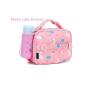 lunch box set with bag for kids square food box bag set school thermal aluminum foil waterproof leakproof 5mm EPE foam