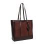 2024 Custom Hot Selling Leather Suede Tote Bag For Women Luxury With Heart-shaped Tag