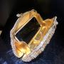 High Quality Metal Mesh Hollow-out diamond-encrusted Luxury Crystal evening banquet bag Diamond handbag women's stone clutch bag