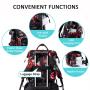 LOVEVOOK factory custom waterproof Backpack university 15.6 In College flower Bookbag large Travel Laptop Backpacks for women