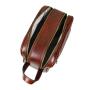 Customized leather dopp kit men toiletry bags travel bag pouch