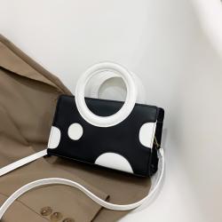 Customized Logo bolsos para mujer new design circles leather bags women handbag crossbody bag For Women