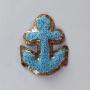 New Design Chenille Patches embroidery New Arrival iron On Lightning Bolt Iron On Patch