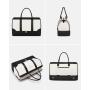 LOVEVOOK OEM 3 Pcs Set Weekender Bags for Women Travel Duffle Bag with Shoe Compartment Carry on Overnight Purse Gym Duffel Bag