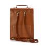 Custom Logo PU Leather Fashion Cover college Bags Backpack PU Waterproof Student Backpack School Bag