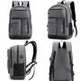ZF176 New Leisure Backpack Man Outdoor Travel Bag Fashion Retro Canvas Shoulder Bag Large Capacity Waterproof Student Schoolbag