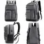 ZF176 New Leisure Backpack Man Outdoor Travel Bag Fashion Retro Canvas Shoulder Bag Large Capacity Waterproof Student Schoolbag