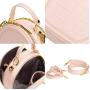 2024 Custom Logo Crocodile Vegan Leather Round Bag Handbag For Women Circle Purse