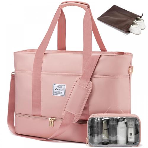 LOVEVOOK New 3 in 1 Custom Logo Pink Travelling Weekender Overnight Holdall Duffle Luggage Travel Bags For Luxury Men Women