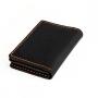 Retro style crazy horse pickup truck  cowhide unique handmade genuine leather case card holder