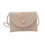 Latest Fashion Trendy Women Designer Bag Stylish Mini Handbags Phone Purse Summer Straw Bag