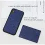 Cartera De Hombres ODM Minimalist Luxury Designer Real Ostrich Skin Small Card Holder Men Women's Business Mini Card Case