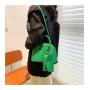 KBW032 2023 New Versatile Women Bag Fashion PU Tote Bag Fashion Shell  Package Mesh Red Ladies Handheld Shoulder Crossbody Bag