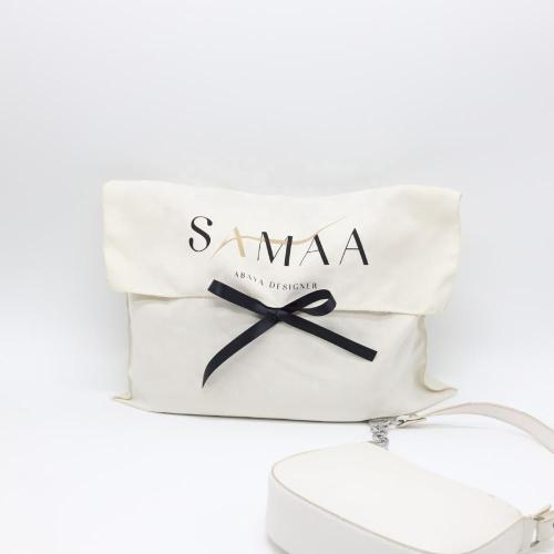 Custom Logo Flap Envelope Gift Cosmetic Jewelry Bag Lingerie T-Shirt Clothing Storage Pouch Luxury Suede Dust Bag For Handbag