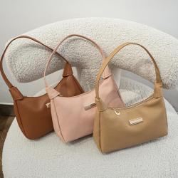 Wholesale Fashion women's singles shoulder bag women 2024 Pu Leather Solid Color Casual underarm bags bag for woman brand