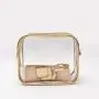 Wholesale Hot Sale Travel PVC Toiletry Bag Crossbody Clear Zipper Bag Pouches Transparent Cosmetic Bags Cases