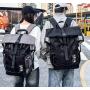 ZWY237 Fashion Men Nylon Riding Helmet Backpack Simple Practical Outdoor Sport Fitness Basketball Bag Hot Sale Laptop Backpack