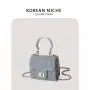 Wholesale Denim Material Zipper Mini Handbag Small Capacity One shoulder Crossbody Portable Bags Women Shoulder