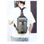 ZR543 New Fashion Unisex Chest Bag Wholesale Single Shoulder Unisex Bag Oxford Cloth Earphone Hole Portable Side Bag Waterproof