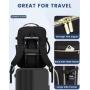 LOVEVOOK Fashion multi-function waterproof bags large 40L 4pc With 3 Packing Cubes Travel Outdoor Leisure Backpack for Women men
