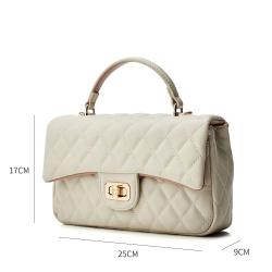 Hot Sale OEM ODM Women PU Leather Handbags Fashion Quilted Cross Body Bag Ladies Shoulder Bags