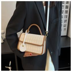 Pu Leather Bags Women Handbags Shoulder Pure Color Women Handbags Ladies Bags Diamond Lattice Fashion Women Bags JY220808
