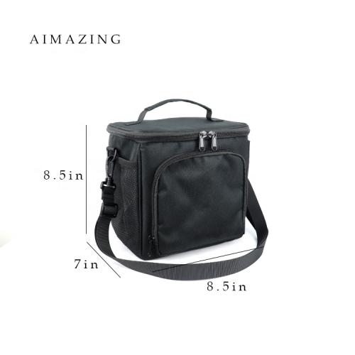 Portable and Foldable Kids Custom Lunch Bag Cooler Bags for Men Backpack Waterproof Cooler Beach Bag Fabric Stripes