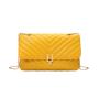 New Wave Shaped Embroidered Small Shoulder Bag Handbag Simple Fashion PU Leather Ladies Crossbody Bag