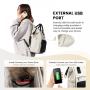 LOVEVOOK hot sell bag 15.6 inch waterproof  multifunction nylon USB charger backpack Business Travel Laptop Backpack