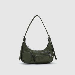 OEM ODM Premium Nylon Leather Hand Bags Fashion Messenger Bags Ladies Shoulder Bag