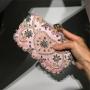 2024 Luxury Handbags Embroidered Diamond Clutch Bag Exquisite Handmade Evening Dinner Bags For Women