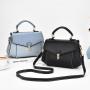 2024 New Style Fashion Ladies handbags Pu Leather Pure Color Women'S Shoulder Bags Bag High Quality bolsas para mujer