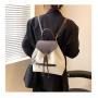 Alligator Korean Fashion Sling Bags Pu Ladies Shoulder Bag Large Compartment Backpack with Carton Printing