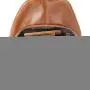 Customized cowhide soft leather trend genuine leather casual large capacity crossbody men's chest bag