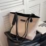 2023 Large Capacity Canvas Tote Bag Plain All-Match Simple Para Mujeres Bolso Bolsas Famous Brands Designer Shoulder Bags