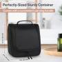 Custom Logo Large Travel Makeup Cosmetic Organizer Bag Hanging Travel Toiletry Bag With Hook