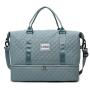 Custom Luxury Winter Leisure Short Distance Overnight Weekender Bag Quilted Gym Yoga Duffle Travel Bag Set