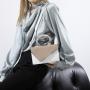 New brand womne's shoulder bag 2024 female fashion slant side collision color small square bag personality handbag crossbody bag
