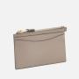 Wholesale Factory  Personalized Purse Fashionable fake leather Cardholder Wallet Credit Zip Card Holder For Women