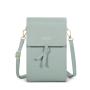Korean Version Ladies Mobile Phone Bag Wallet New Touch Screen Coin Purse with Single Strap Fashionable Long Hand Satchel