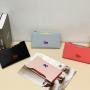 High quality Women Leather Wallet Custom Logo Ladies Clutch Wallets Women Zipper Wallet