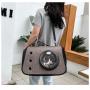ZR345 New Folding Portable Spacecraft Pet Bag Oxford Cloth Outgoing Crossbody Portable Breathable Comfortable Cat Backpack