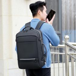 Cross border New Male Student Large Capacity Travel Backpack Men's Business Waterproof Multifunctional Computer Backpack