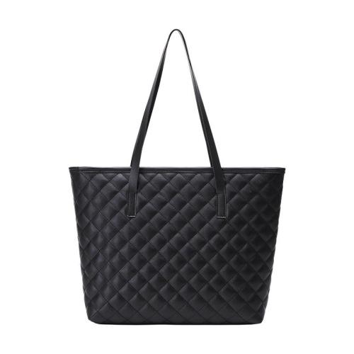 2024 New PU Leather Embroidered Tote Bag for Women Fashion Low Price Ladies Handbag Large Capacity Shoulder Phone Bag for Women