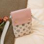 Best Selling sweet mobile phone bag for women 2024 summer new ladies shoulder bag women's wholesale crossbody bag