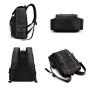 ZWY224 Wholesale Men Vintage Laptop Backpack PU Waterproof Wearable Fashion Backpack Daily Business Work Travel Shoulder Bag